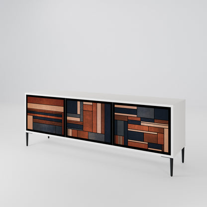 INTREPID FORMATION Mueble de TV de 3 Puertas
