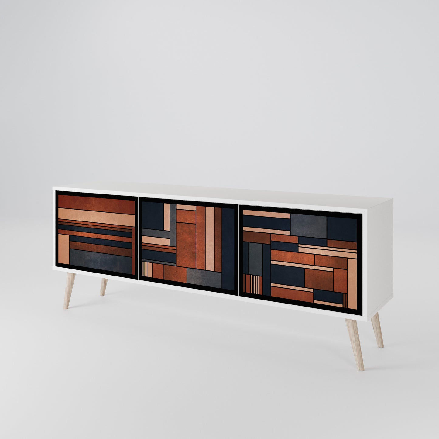 INTREPID FORMATION Mueble de TV de 3 Puertas