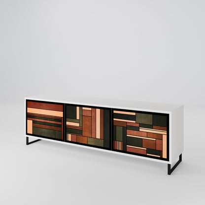 FIGURES OF NATURE Mueble de TV de 3 Puertas