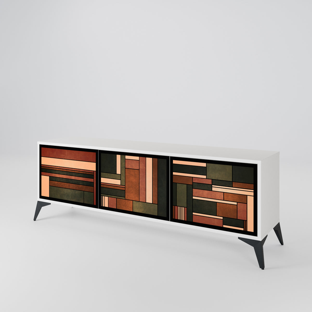 FIGURES OF NATURE Mueble de TV de 3 Puertas