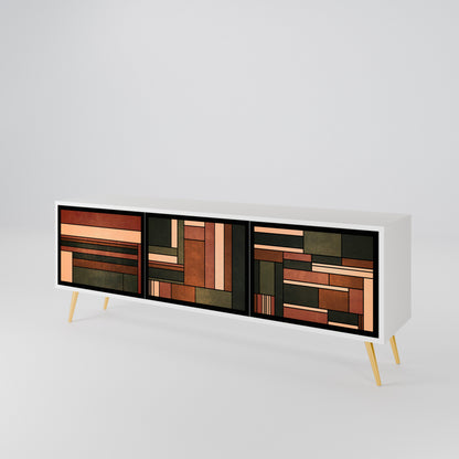 FIGURES OF NATURE Mueble de TV de 3 Puertas