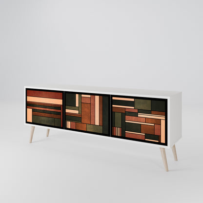 FIGURES OF NATURE Mueble de TV de 3 Puertas