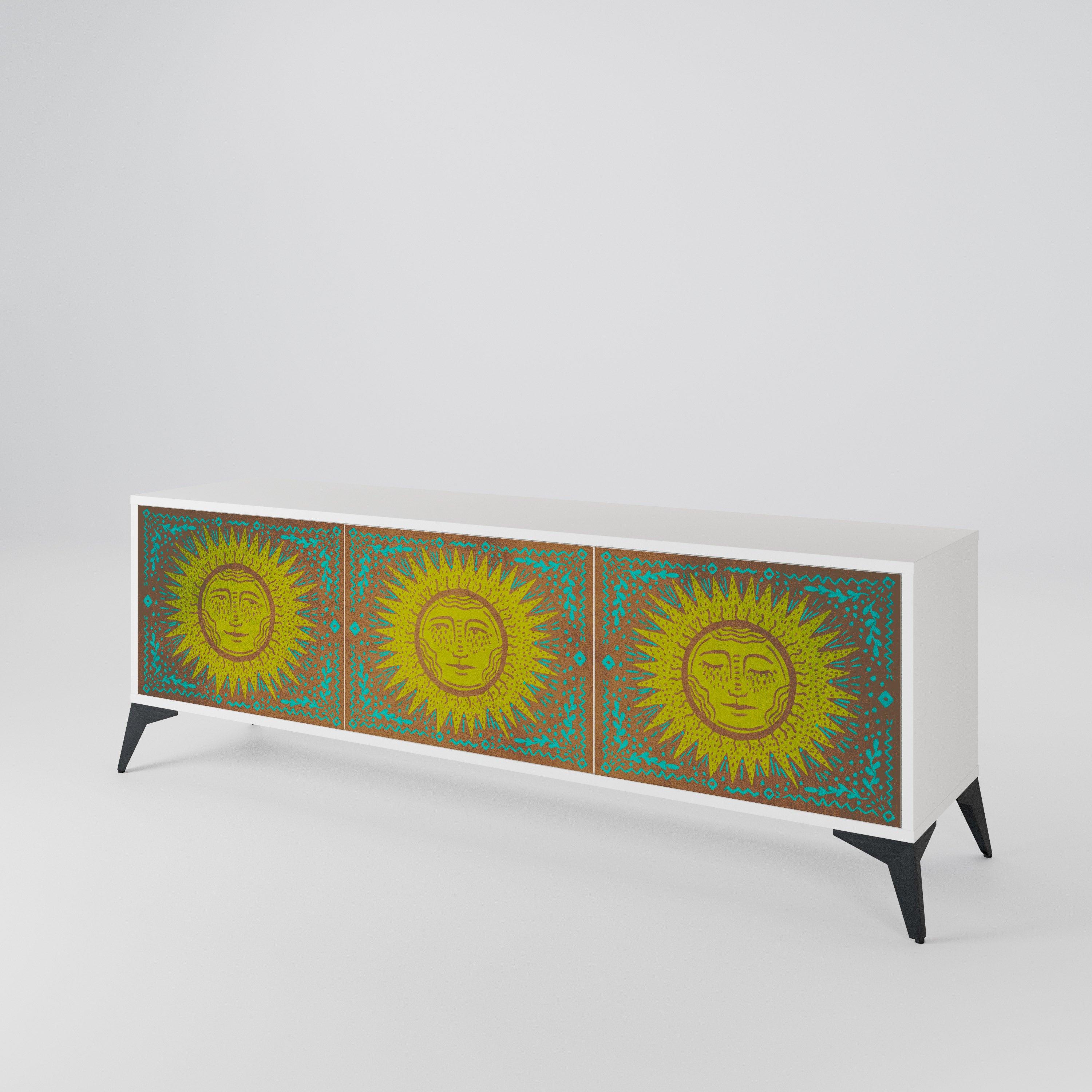 SUNSHINE EULOGY 3-Door TV Cabinet
