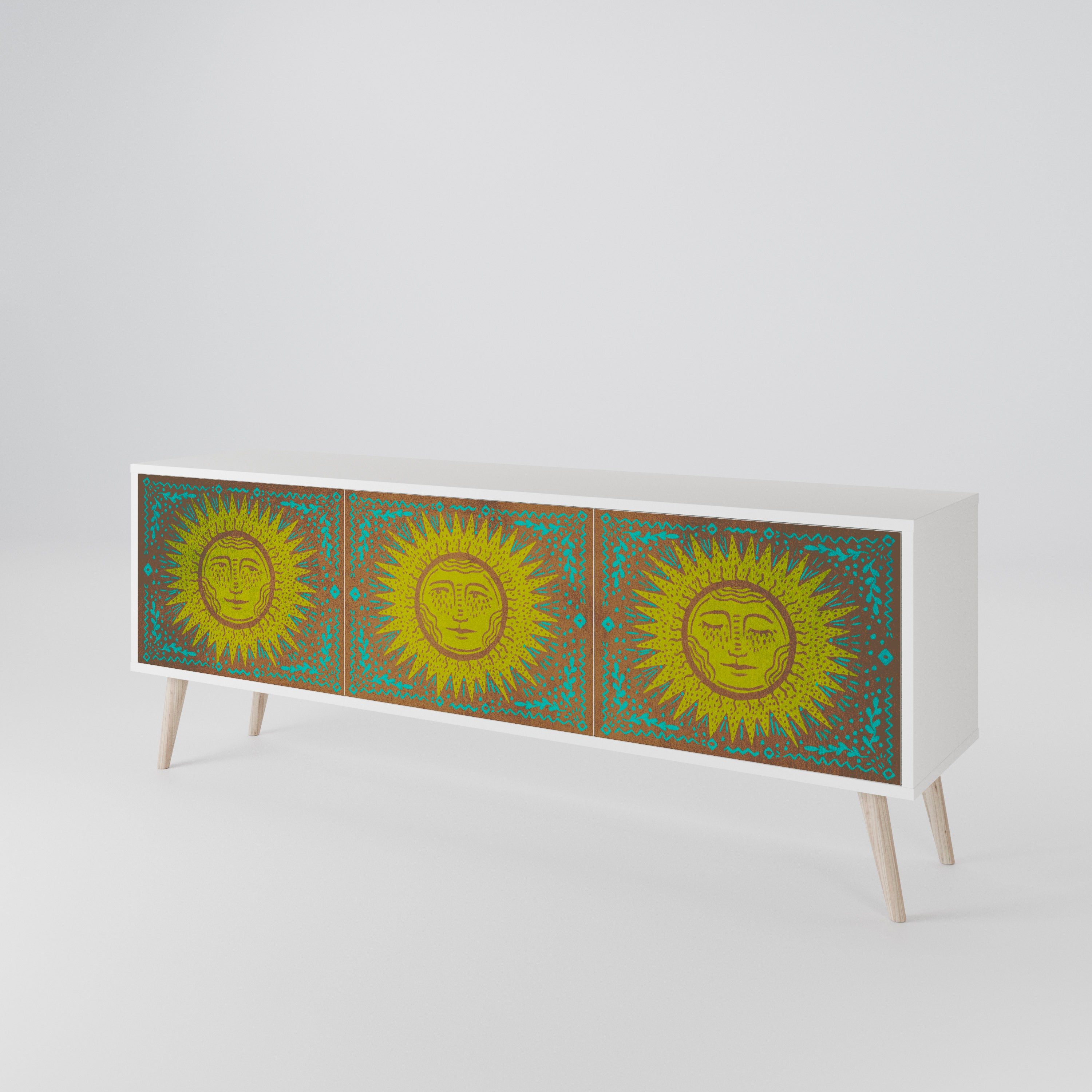 SUNSHINE EULOGY 3-Door TV Cabinet