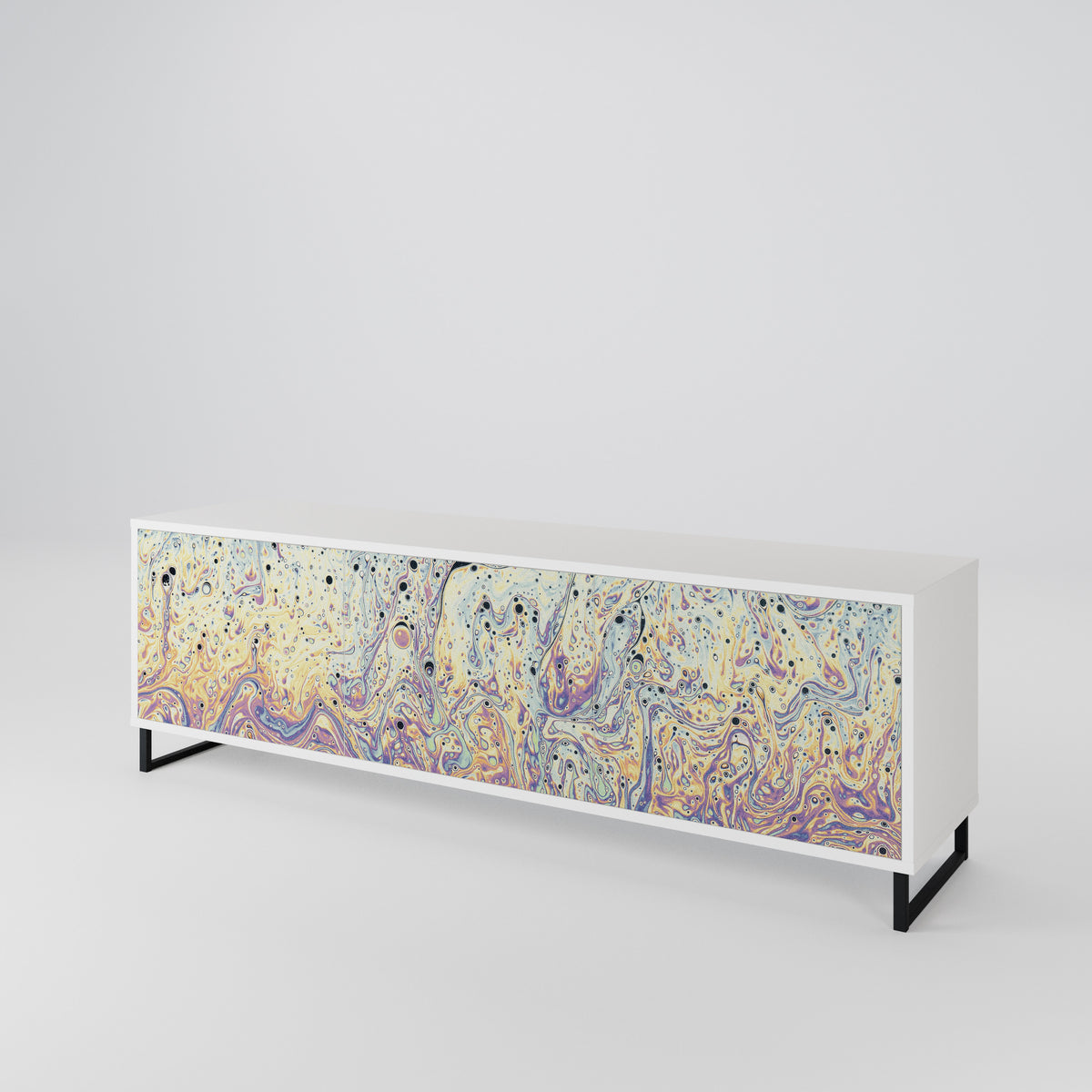 MOSAIC OF COLORS Mueble de TV de 3 Puertas