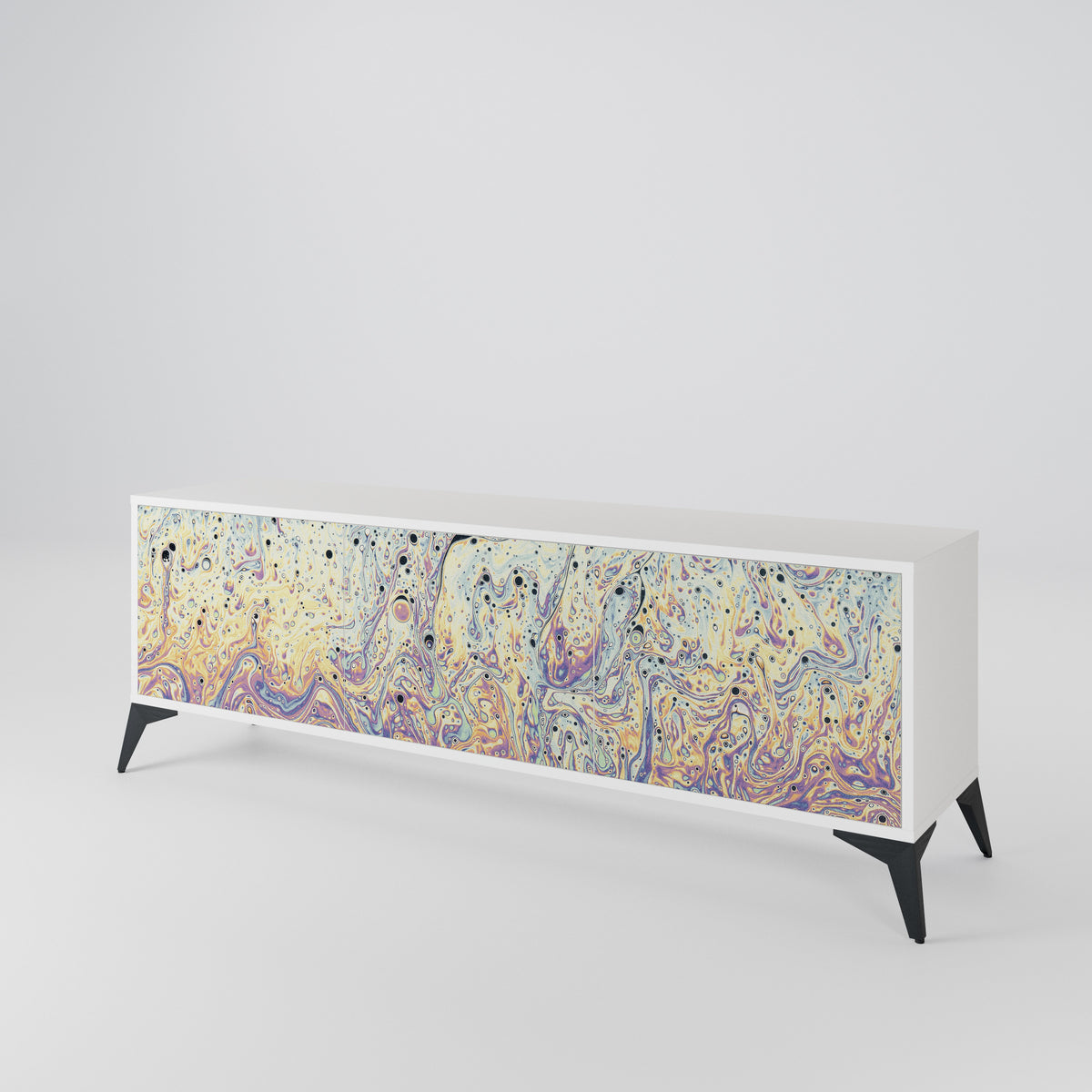 MOSAIC OF COLORS Mueble de TV de 3 Puertas