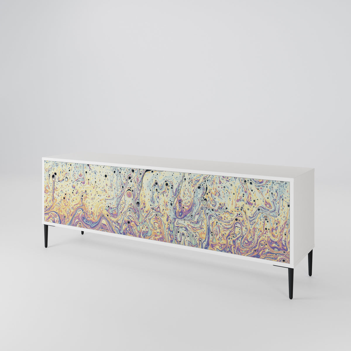 MOSAIC OF COLORS Mueble de TV de 3 Puertas