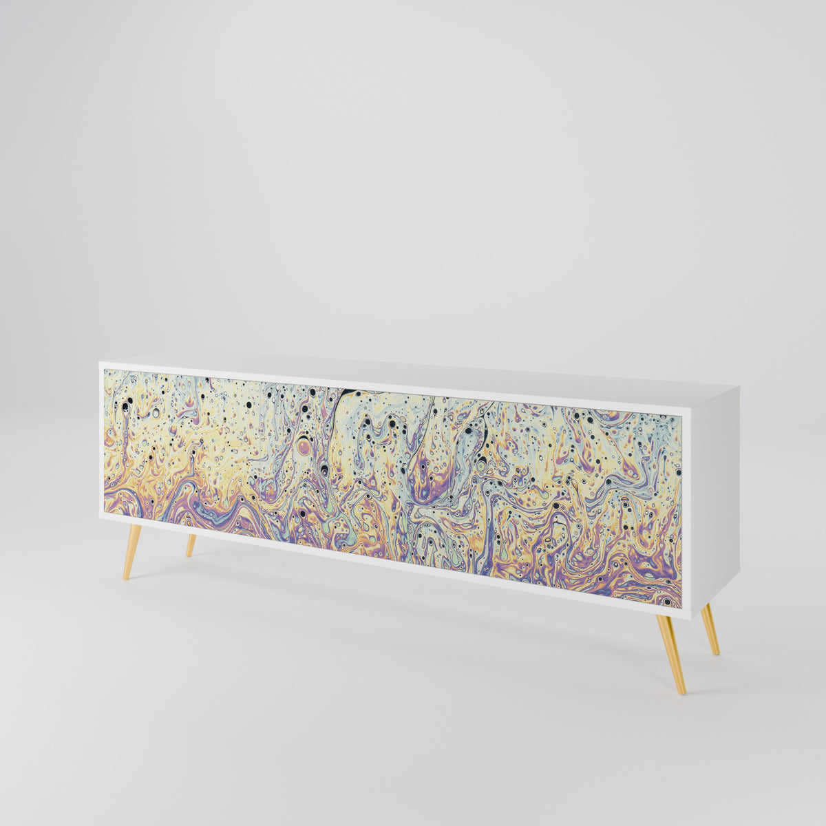 MOSAIC OF COLORS Mueble de TV de 3 Puertas