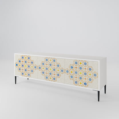 PATTERNED PRISM Mueble de TV de 3 Puertas