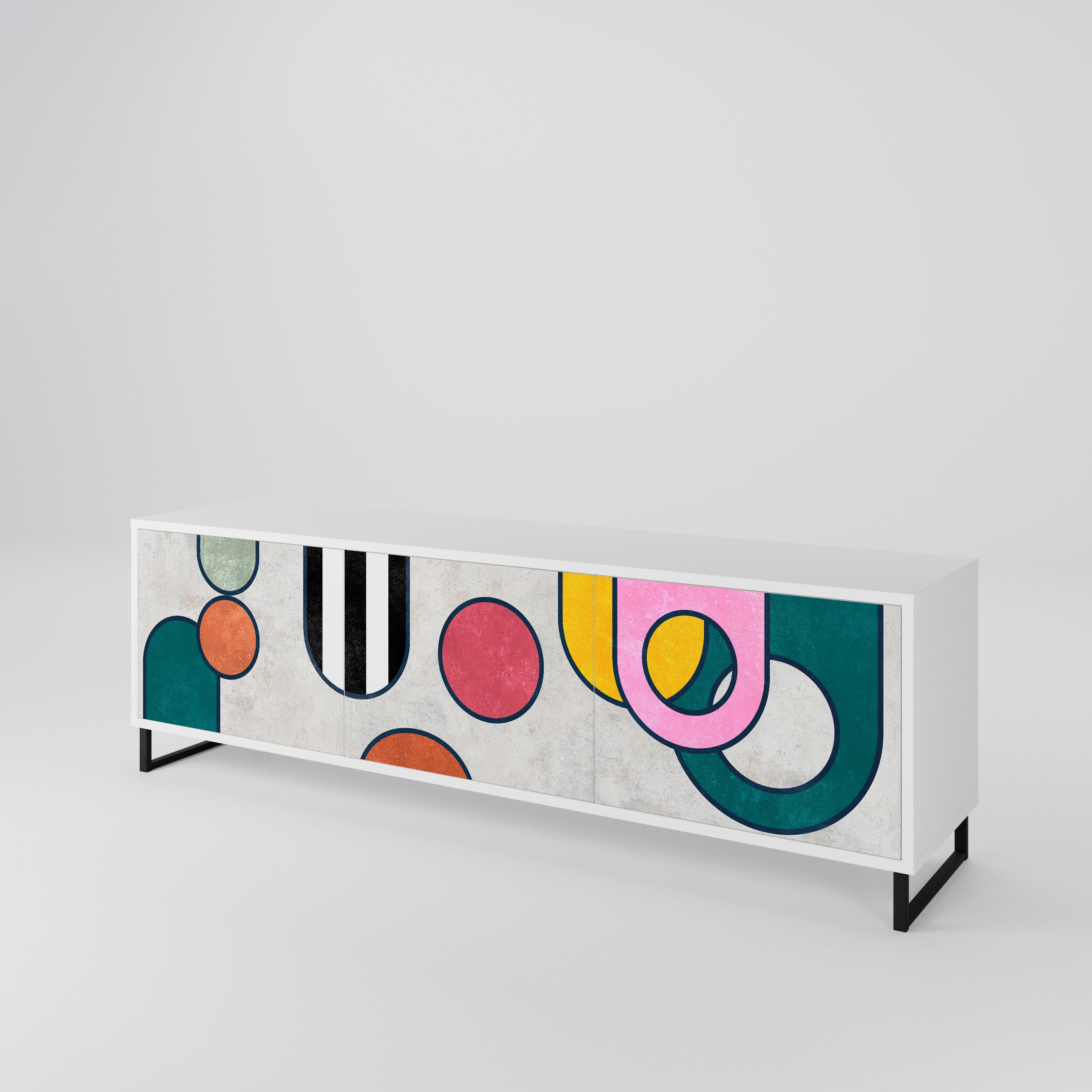 COOL STORY 3-Door TV Cabinet