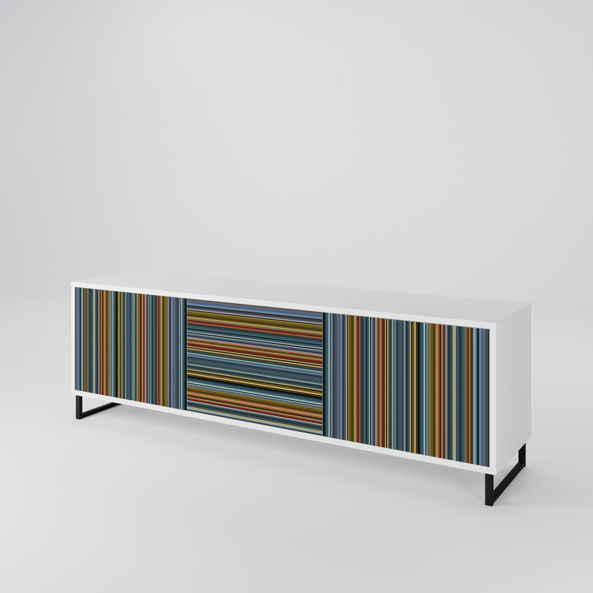 LINEOUT SPECTRUM Mueble de TV de 3 Puertas