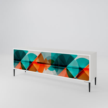 CIRCULAR RHAPSODY Mueble de TV de 3 Puertas
