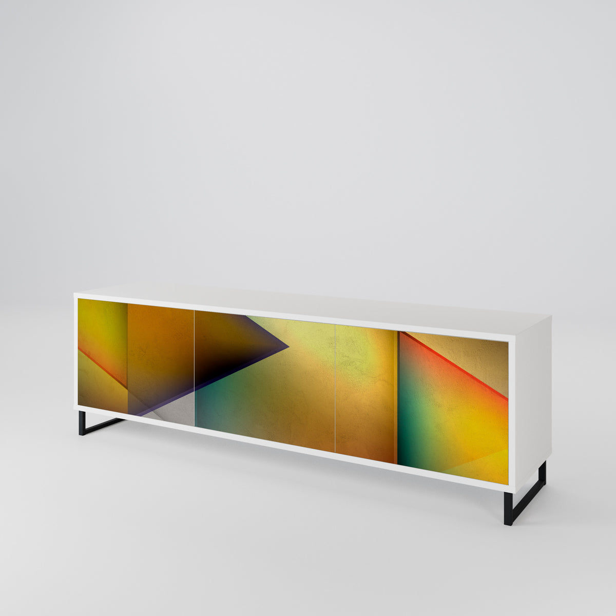 PIERCING SHARPNESS Mueble de TV de 3 Puertas