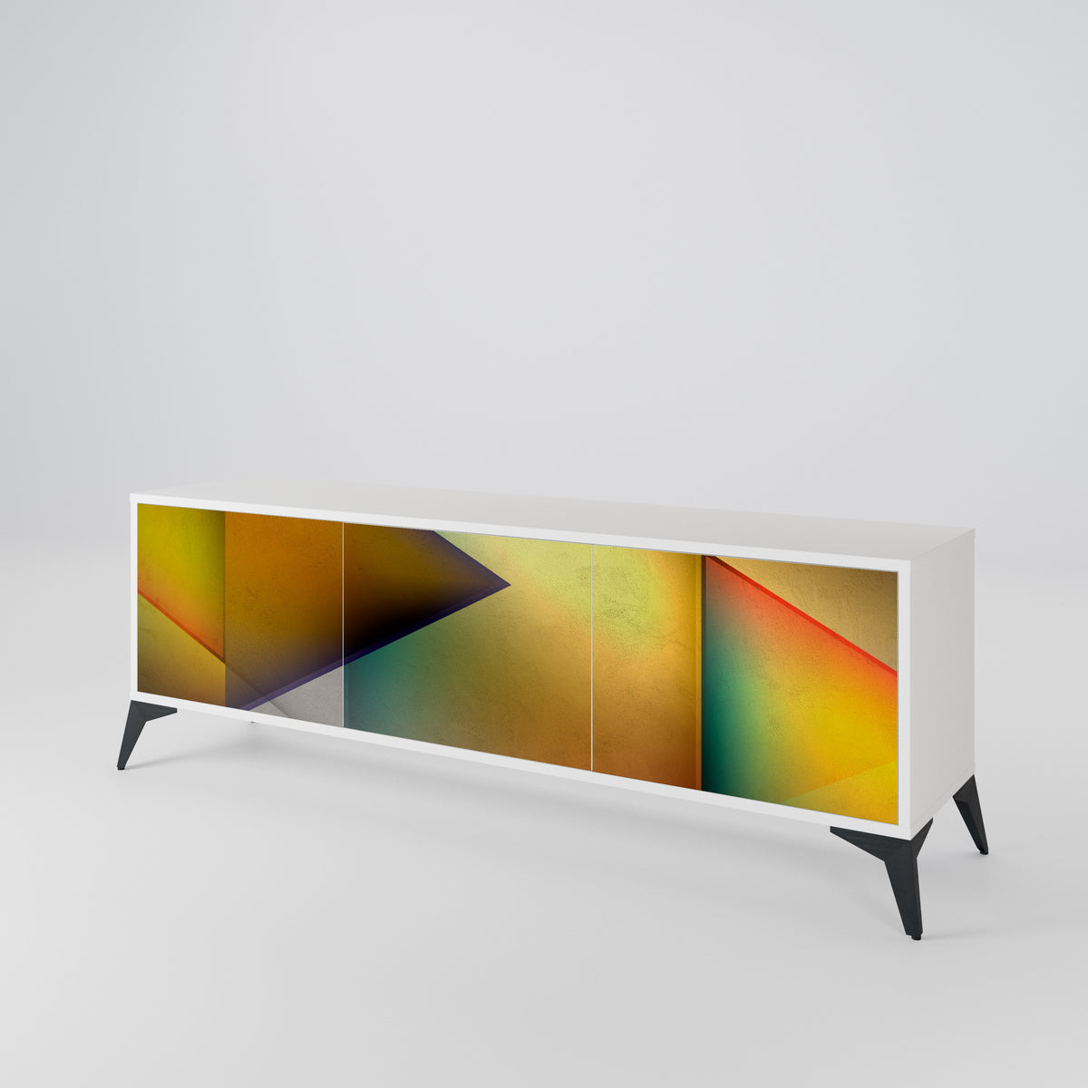 PIERCING SHARPNESS Mueble de TV de 3 Puertas