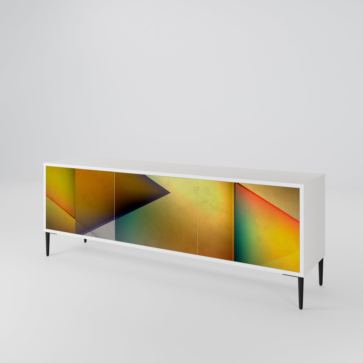 PIERCING SHARPNESS Mueble de TV de 3 Puertas