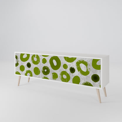GREEN RHAPSODY Mueble de TV de 3 Puertas
