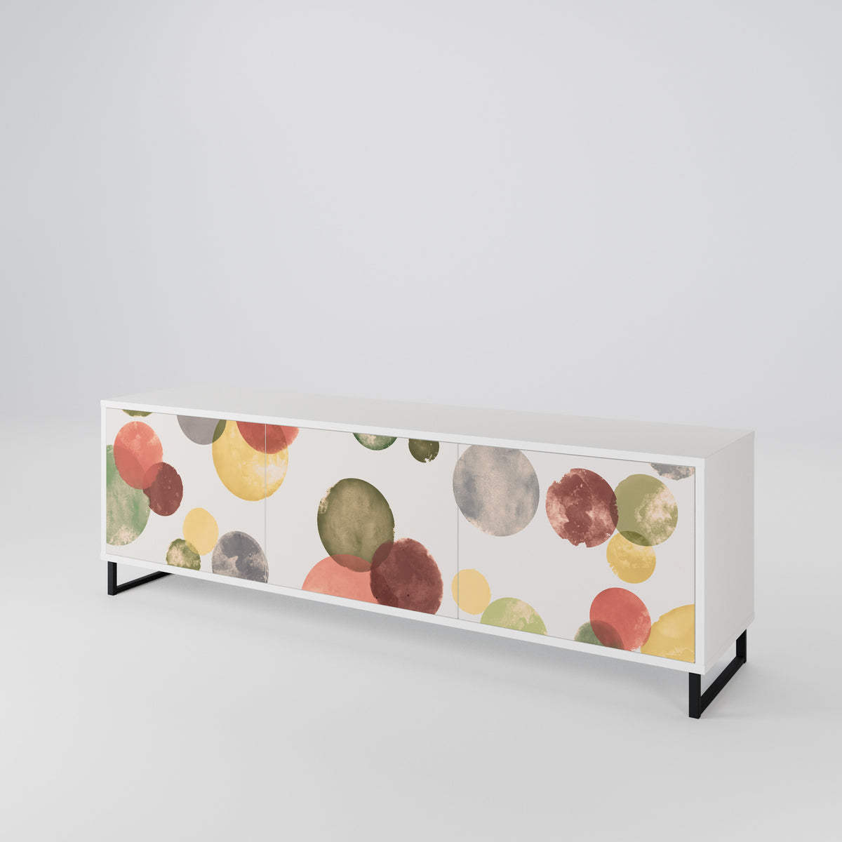 FLEETING HAPPINESS Mueble de TV de 3 Puertas
