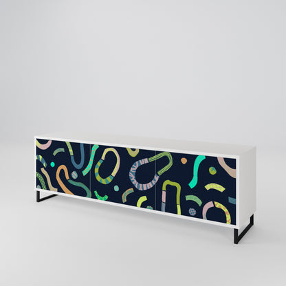 CONTRAST DANCE Mueble de TV de 3 Puertas