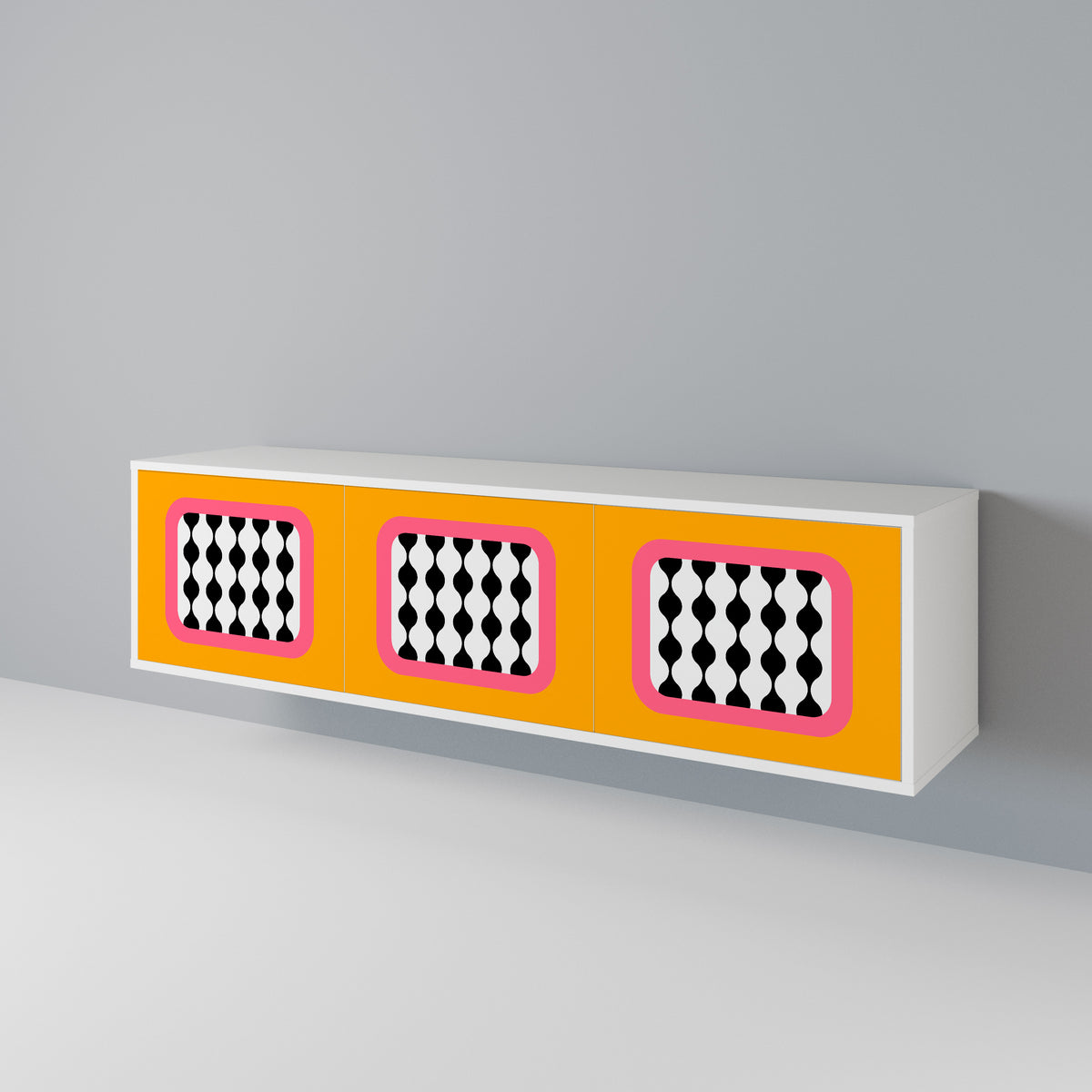 TEARS IN HEAVEN Mueble de TV de 3 Puertas