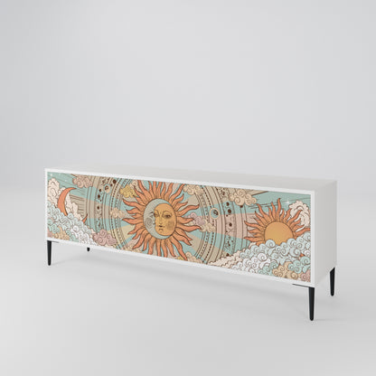 MYSTICAL STRUCTURE Mueble de TV de 3 Puertas