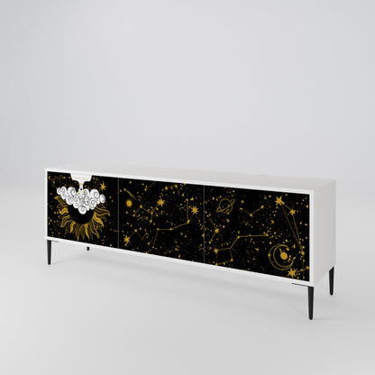 STELLAR CONSTELLATIONS Mueble de TV de 3 Puertas