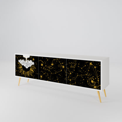 STELLAR CONSTELLATIONS Mueble de TV de 3 Puertas