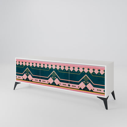 ROYAL COMPOSITION Mueble de TV de 3 Puertas