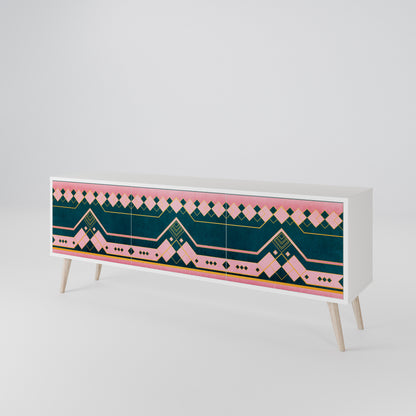 ROYAL COMPOSITION Mueble de TV de 3 Puertas