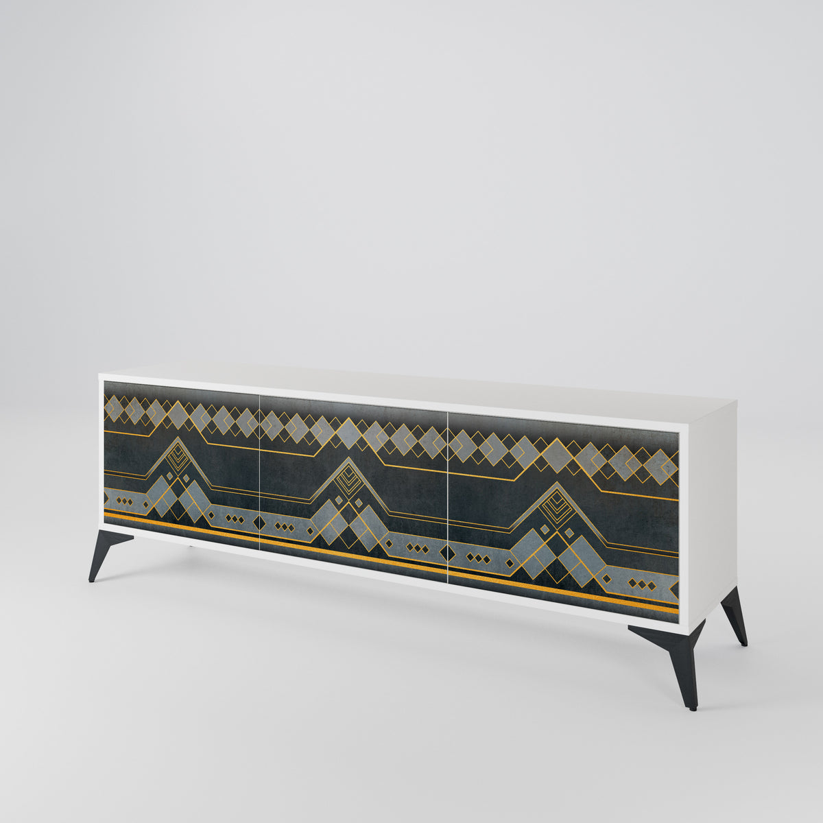 ROYAL ORDINARINESS Mueble de TV de 3 Puertas