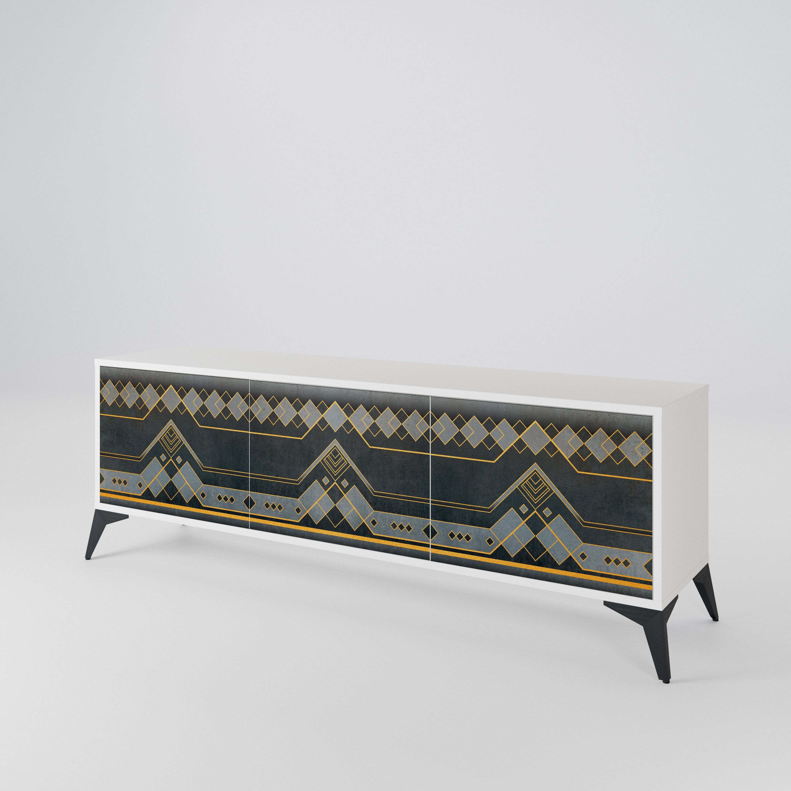 ROYAL ORDINARINESS Mueble de TV de 3 Puertas