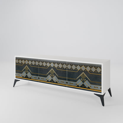 ROYAL ORDINARINESS Mueble de TV de 3 Puertas