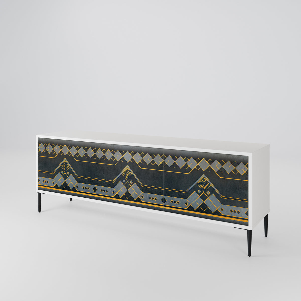 ROYAL ORDINARINESS Mueble de TV de 3 Puertas