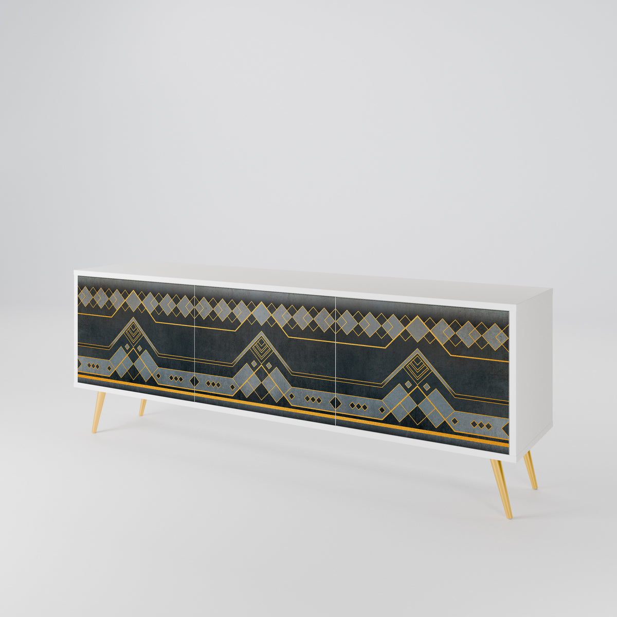 ROYAL ORDINARINESS Mueble de TV de 3 Puertas