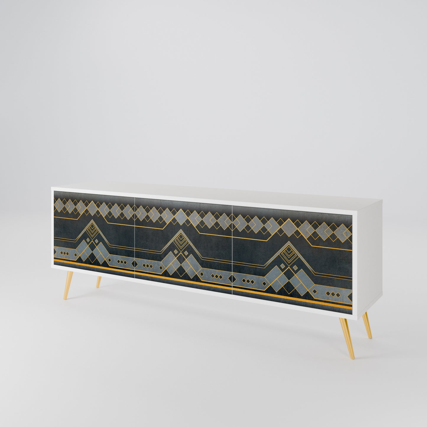 ROYAL ORDINARINESS Mueble de TV de 3 Puertas