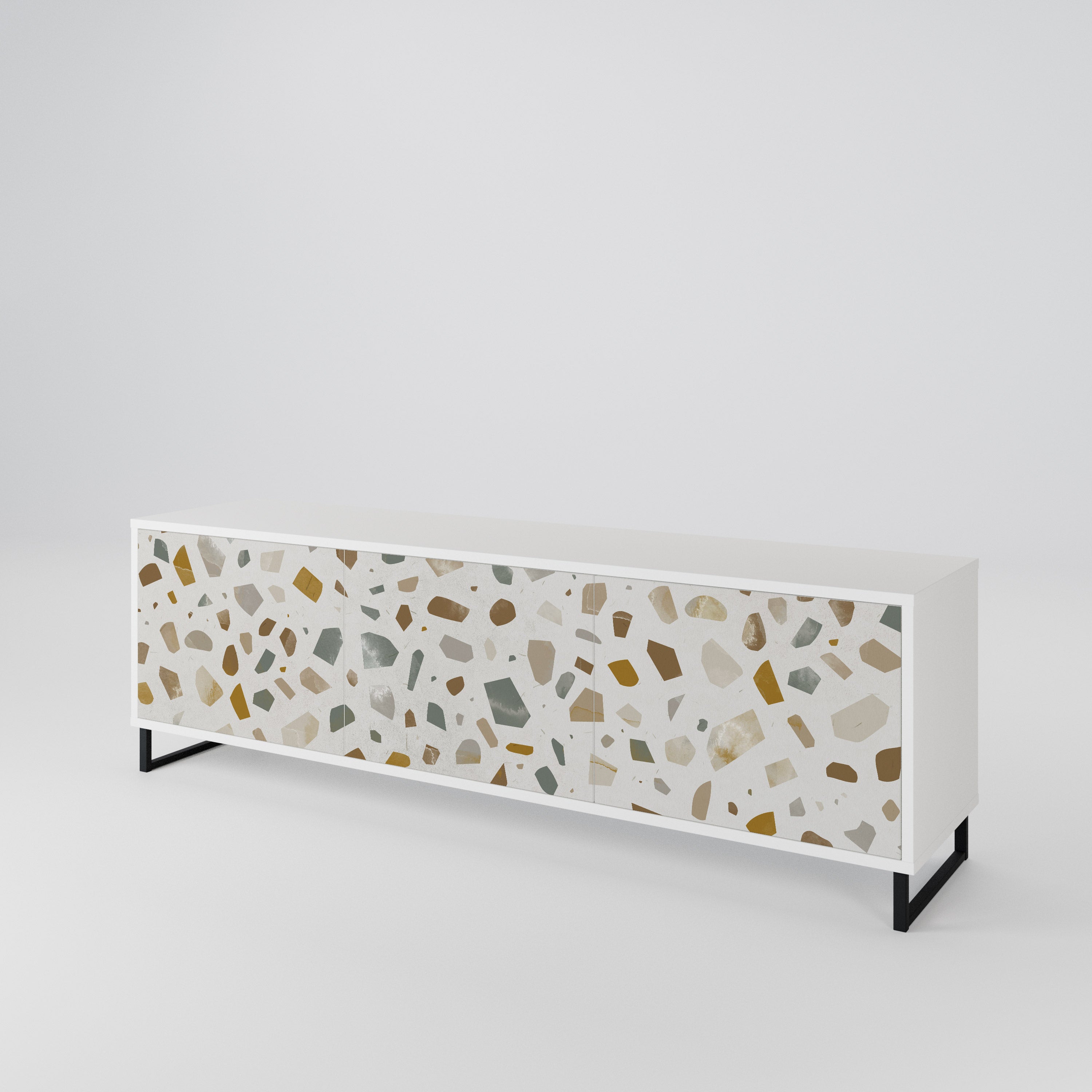 PIECES OF TOMORROW Mueble de TV de 3 Puertas