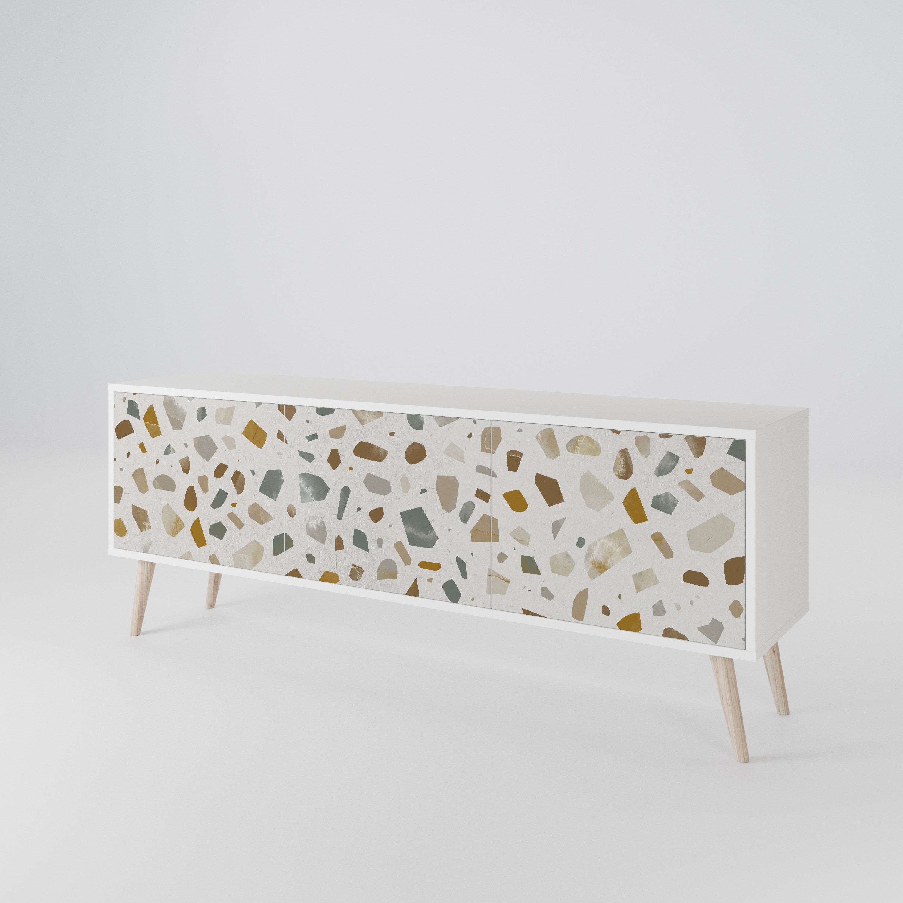 PIECES OF TOMORROW Mueble de TV de 3 Puertas