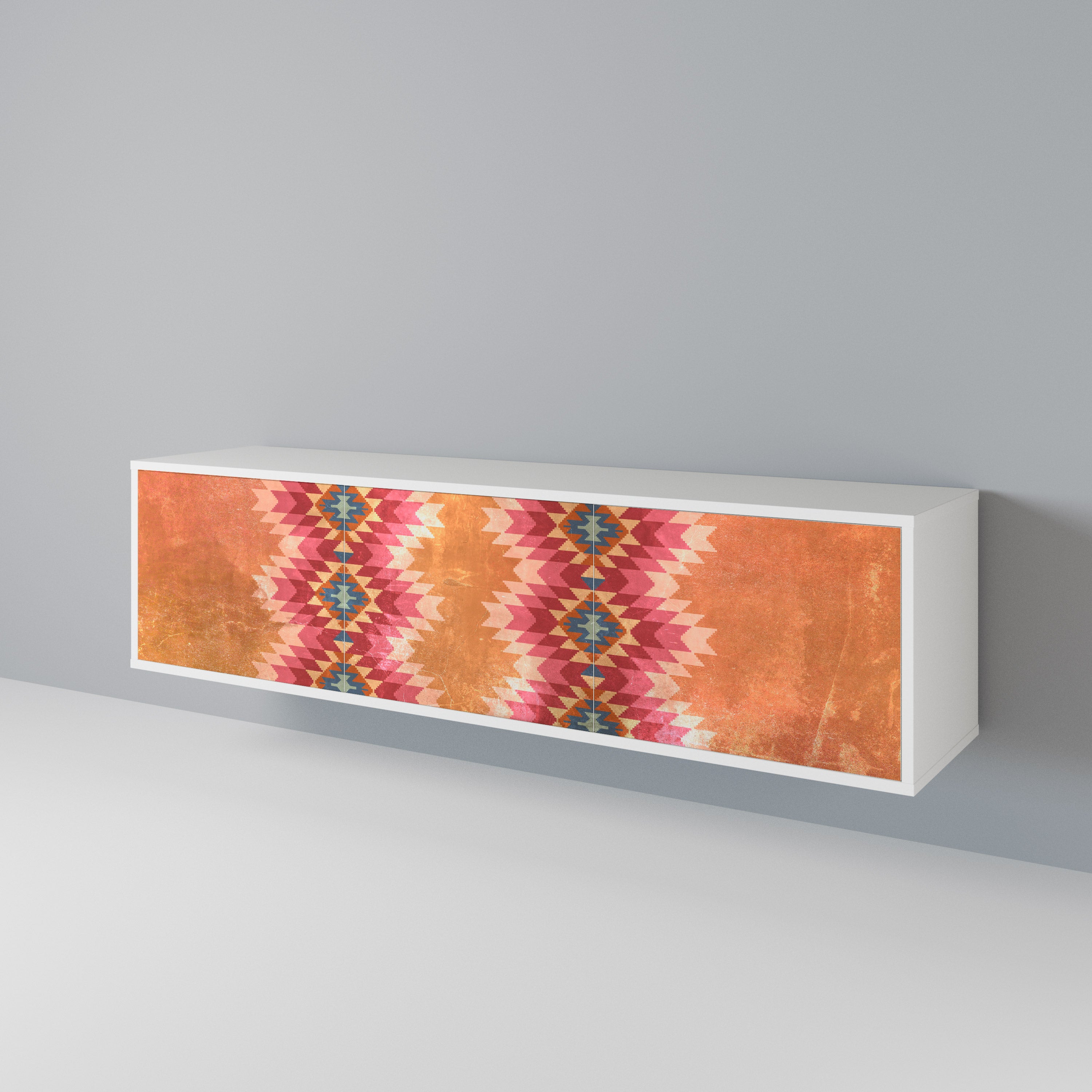 INDIAN FOLK Mueble de TV de 3 Puertas
