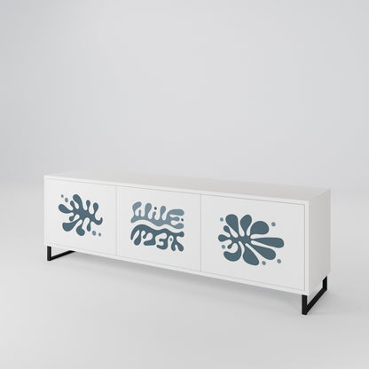 WONDERLAND VEGETATION Mueble de TV de 3 Puertas