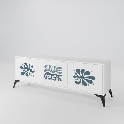 WONDERLAND VEGETATION Mueble de TV de 3 Puertas