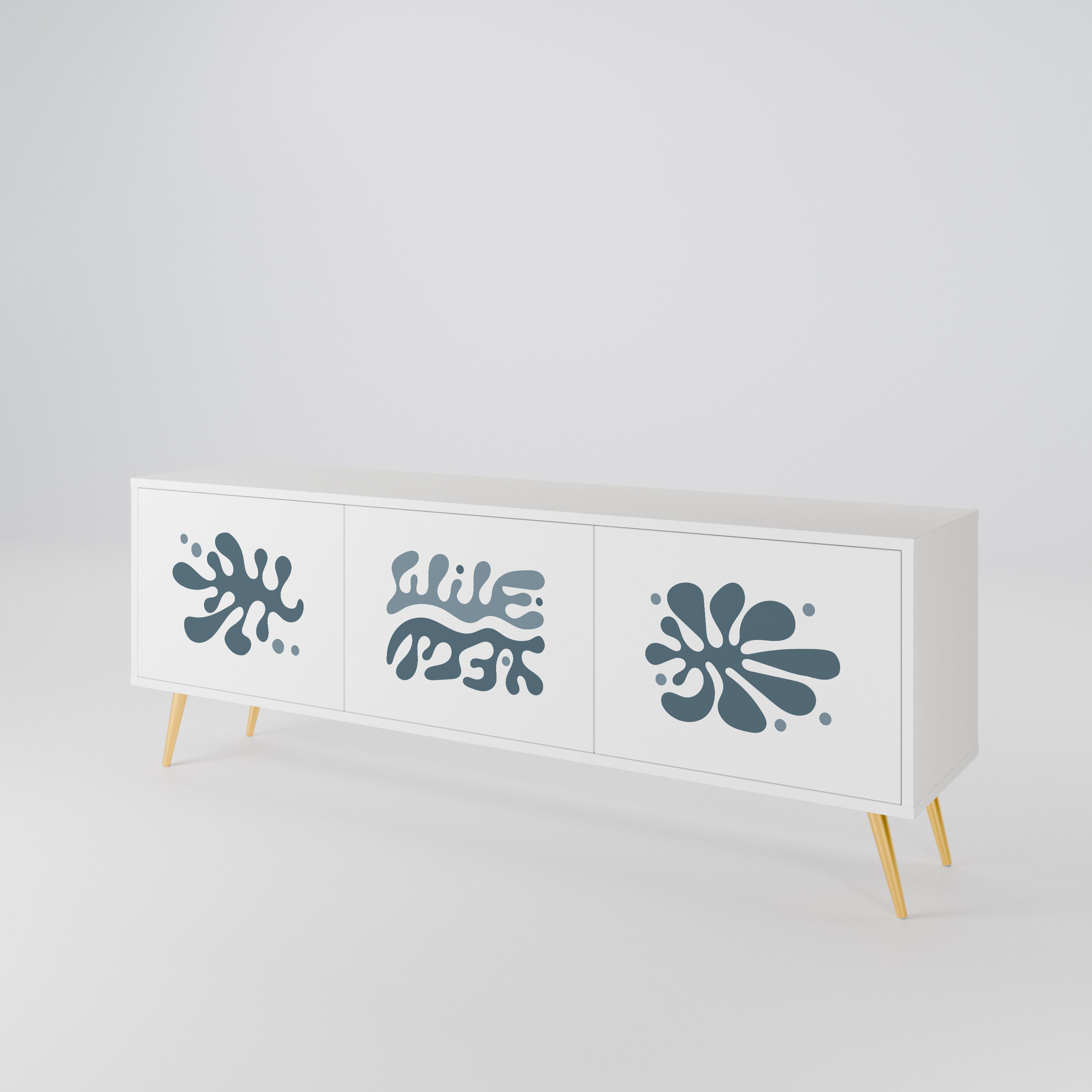 WONDERLAND VEGETATION 3-Door TV Cabinet