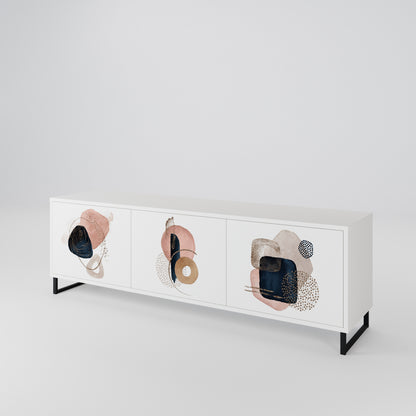 COLORFUL SHAPES Mueble de TV de 3 Puertas