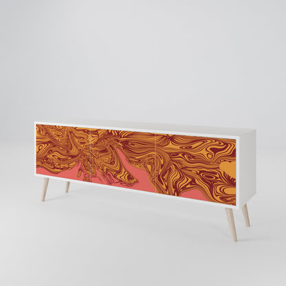 FLOATING THOUGHTS Mueble de TV de 3 Puertas