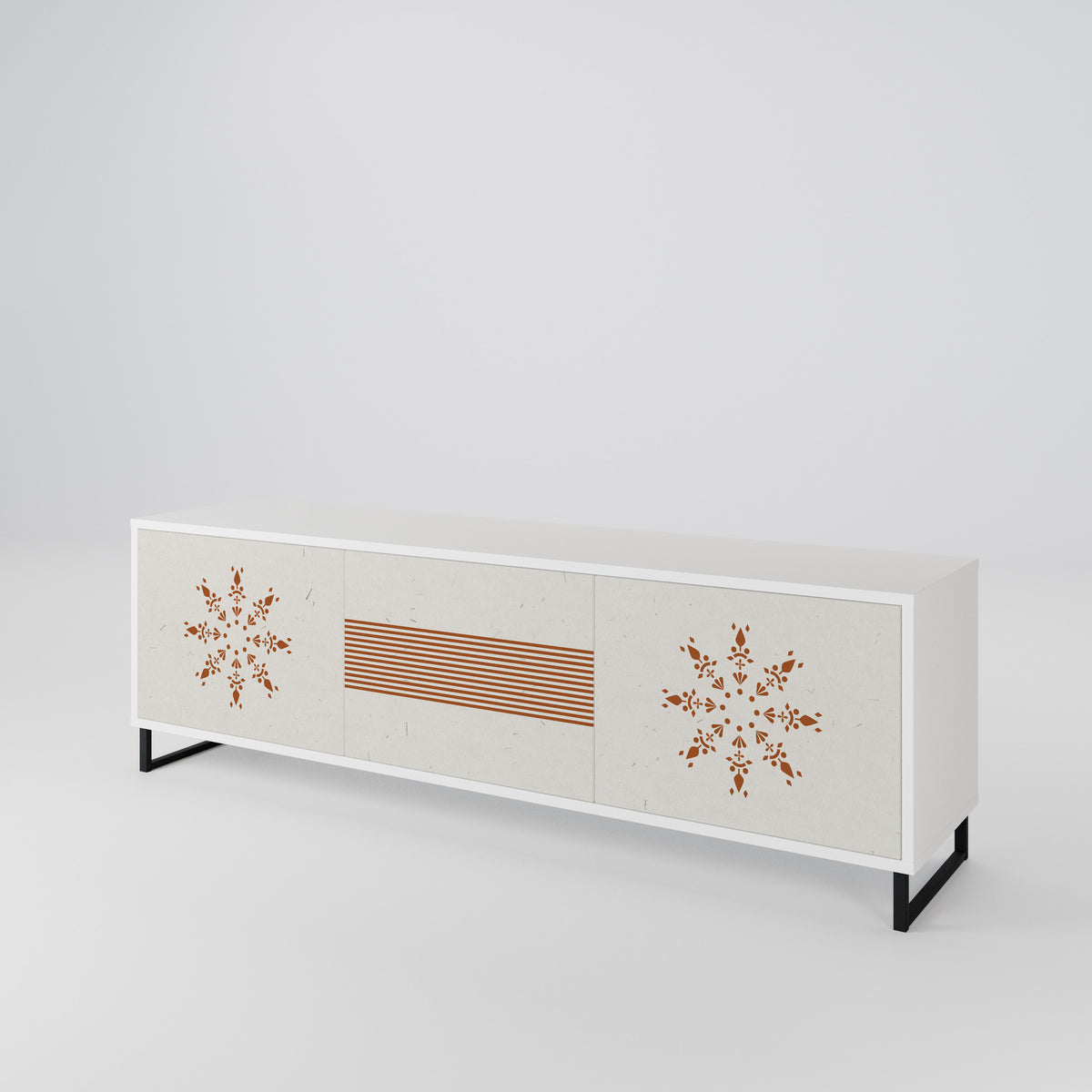 DAILY HARMONY Mueble de TV de 3 Puertas
