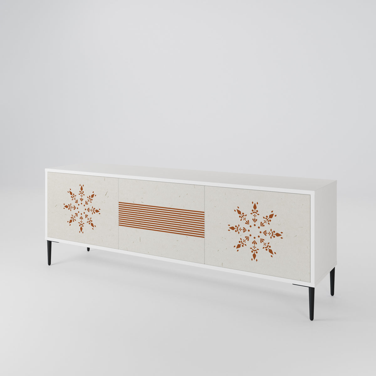 DAILY HARMONY Mueble de TV de 3 Puertas