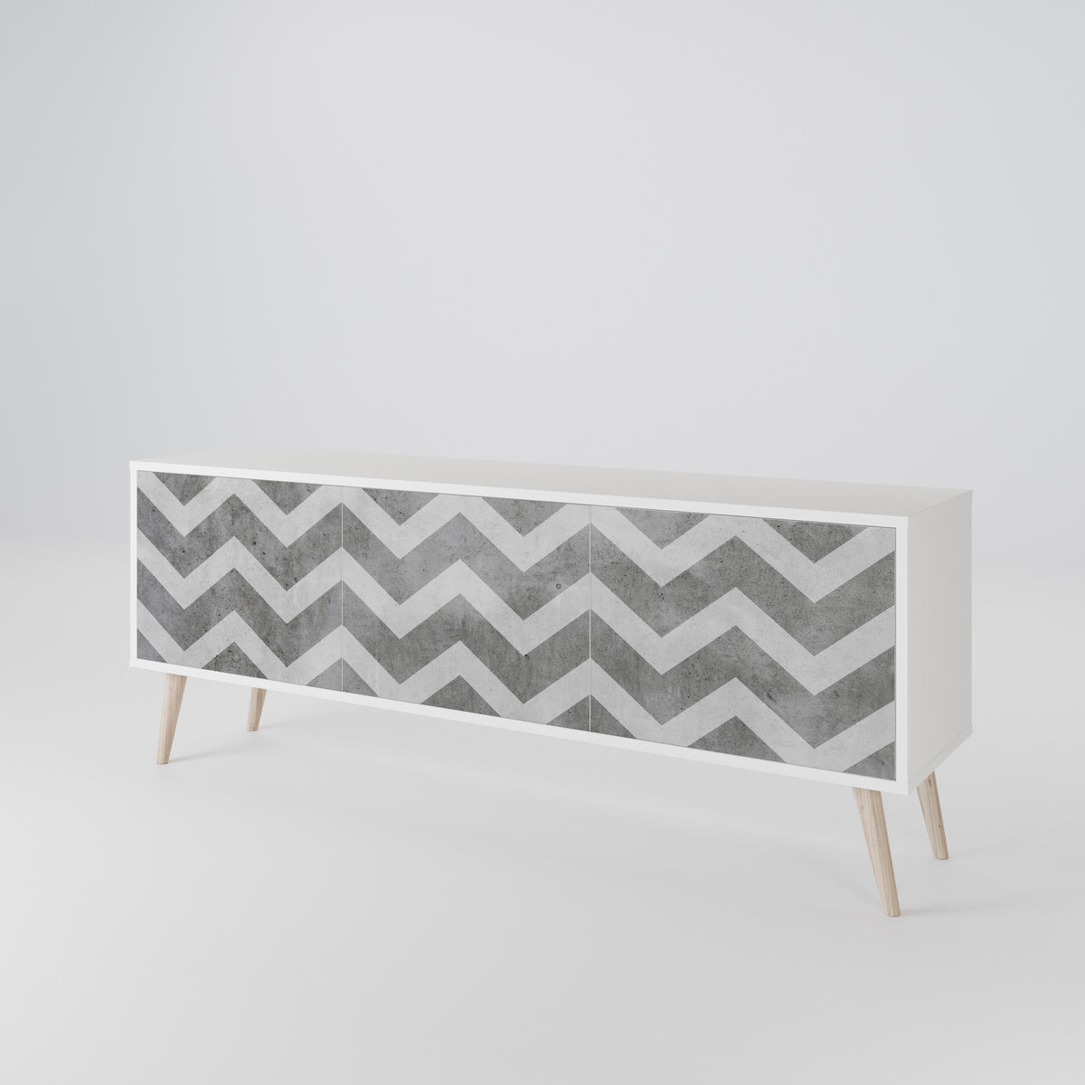 TOUGH ZIG ZAG Mueble de TV de 3 Puertas