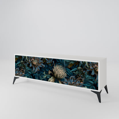 TWILIGHT BLOOM Mueble de TV de 3 Puertas