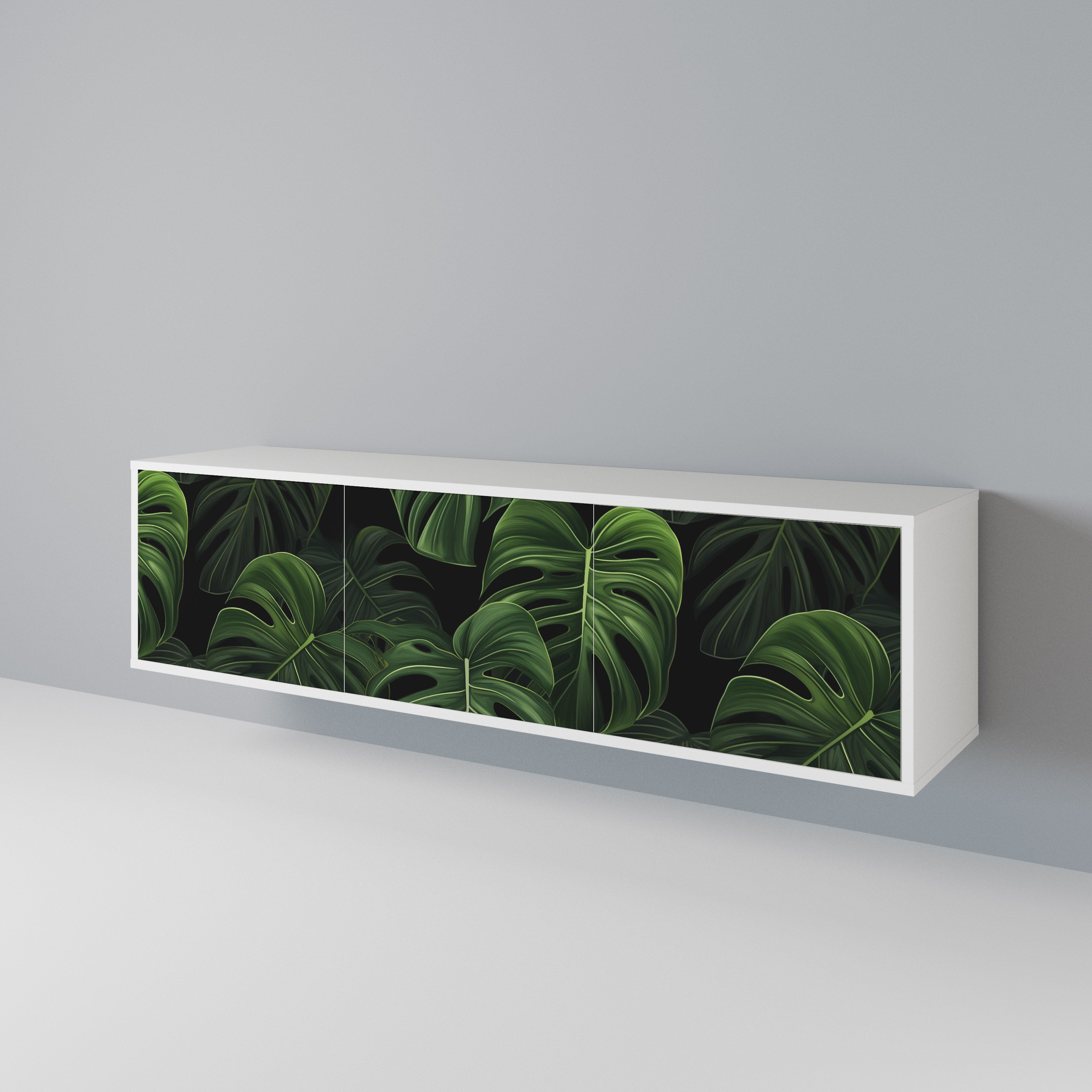 INFINITE MONSTERA Mueble de TV de 3 Puertas