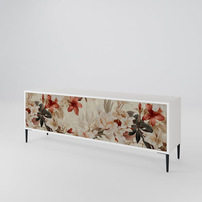 PETAL HARMONY Mueble de TV de 3 Puertas