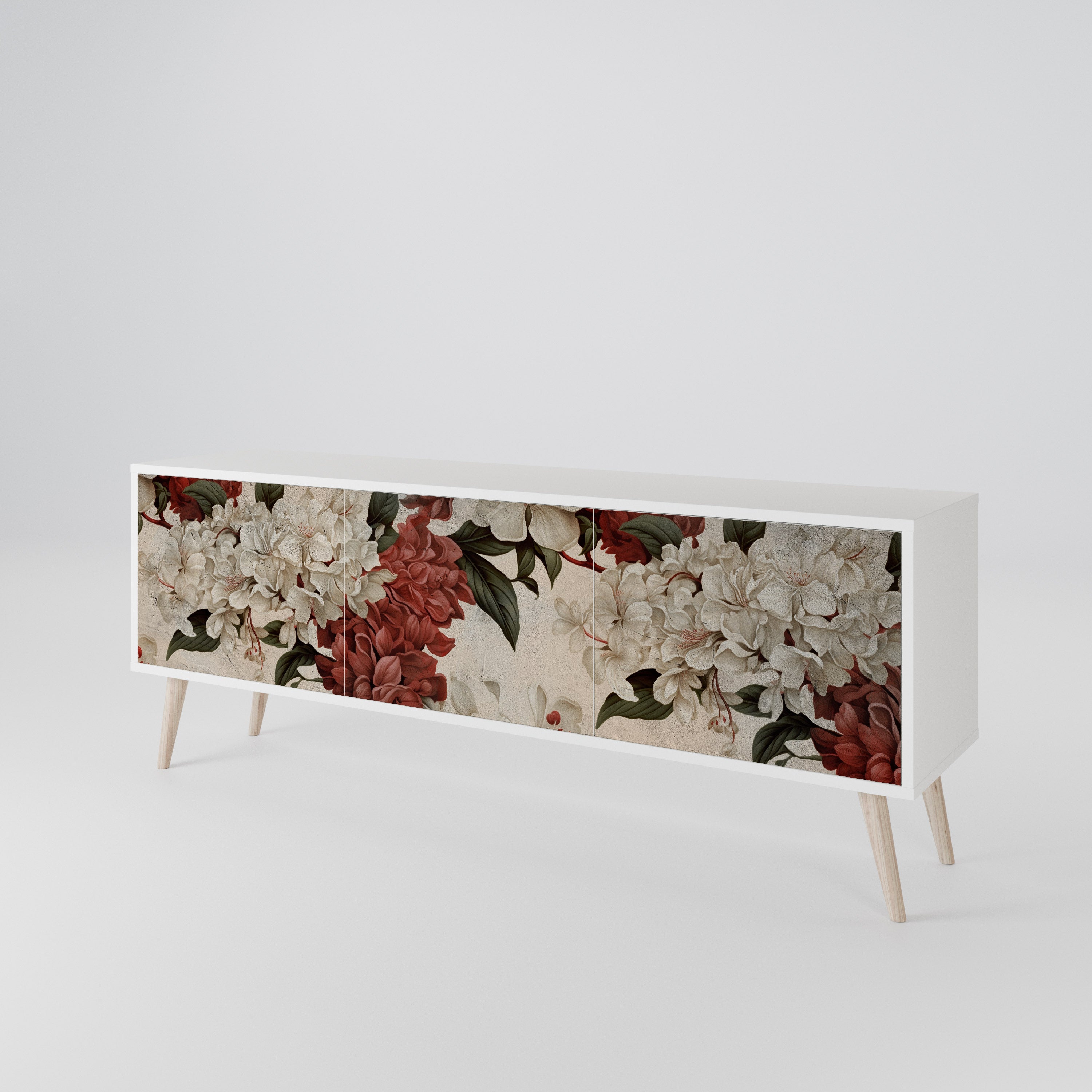 EPHEMERAL DAYS Mueble de TV de 3 Puertas