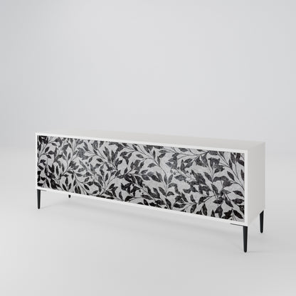 CHARCOAL SPROUT Mueble de TV de 3 Puertas